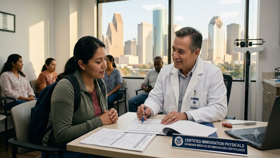 Immigration Physicals in Houston, TX