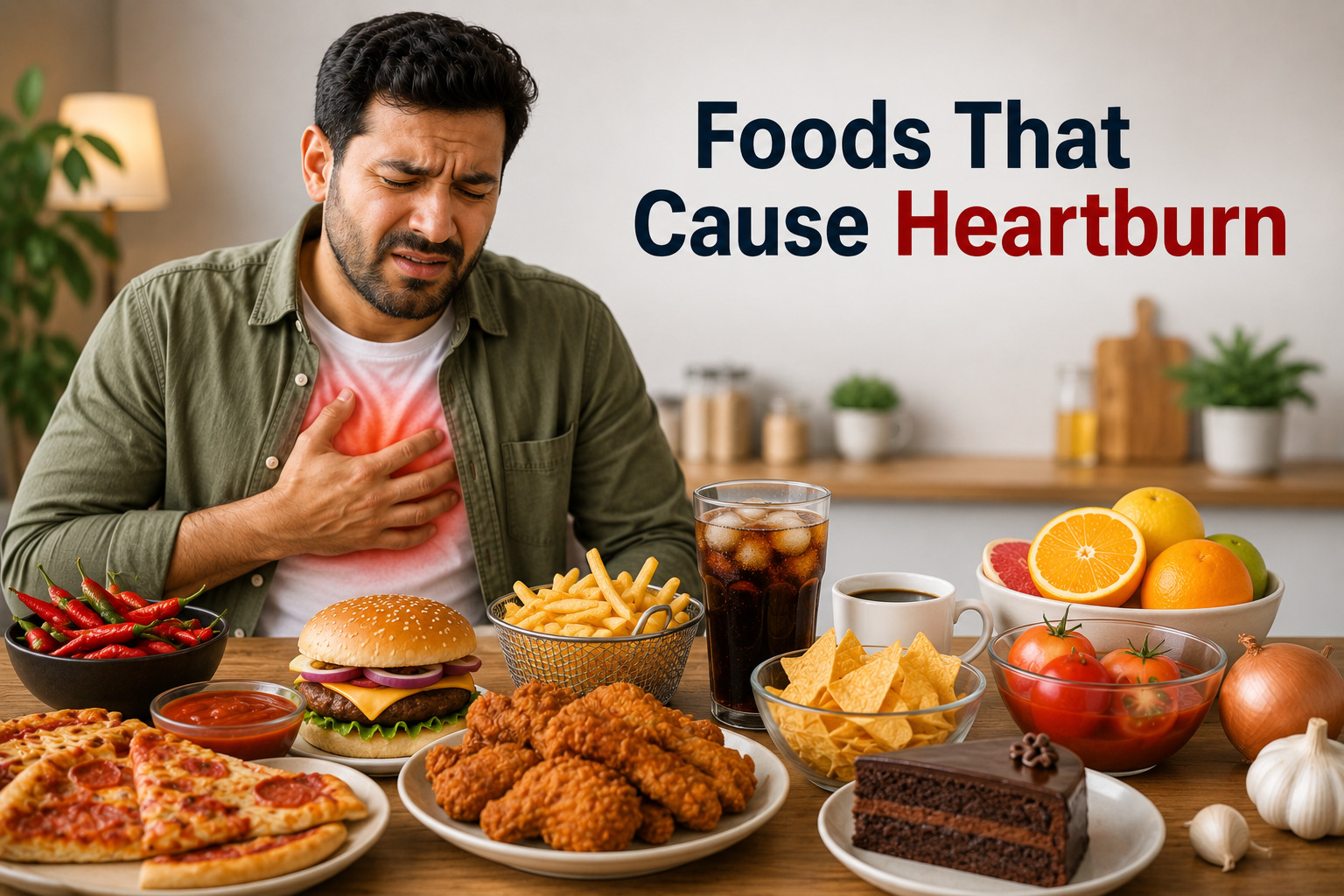 foods that cause heartburn