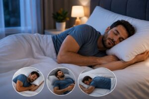 best sleep position for sleep apnea